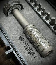 Load image into Gallery viewer, CThe Turas Elite Bit Driver Titanium w/ Celtic Knot Grip #642
