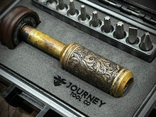 Load image into Gallery viewer, The Turas Bit Driver Shipwrecked Brass w/ Kraken Grip #590
