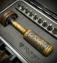 Load image into Gallery viewer, The Turas Bit Driver Shipwrecked Brass w/ Kraken Grip #553

