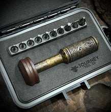 Load image into Gallery viewer, The Turas Bit Driver Shipwrecked Brass w/ Kraken Grip #551

