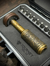 Load image into Gallery viewer, The Turas Bit Driver Shipwrecked Brass w/ Kraken Grip #569
