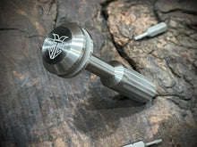 Load image into Gallery viewer, The Turas Bit Driver Satin Polished Raw Titanium #543
