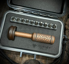 Load image into Gallery viewer, The Turas Bit Driver Tumbled Copper w/ Cobblestone Grip #589
