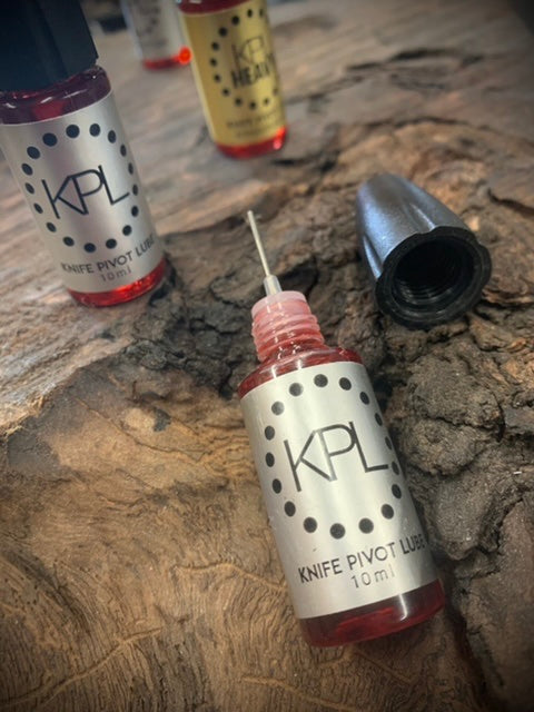 Knife Pivot Lube KPL Maintenance Kit, 10mL Bottle with Needle