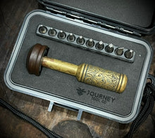 Load image into Gallery viewer, The Turas Bit Driver Shipwrecked Brass w/ Kraken Grip #594
