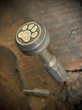 Load image into Gallery viewer, The Turas Bit Driver Bronze Frag w/ Dog Paw Cap #718 Dropping 02-19-23
