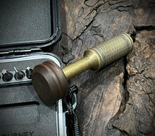 Load image into Gallery viewer, The Turas Bit Driver Brass w/Seigaiha Wave Grip #567
