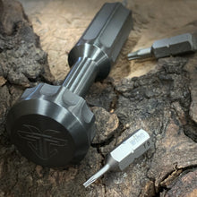 Load image into Gallery viewer, The Turas V2 EDC Bit Driver Full ZIRCONIUM
