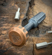 Load image into Gallery viewer, The Turas Bit Driver Battle Blasted Black w/ Copper Cap
